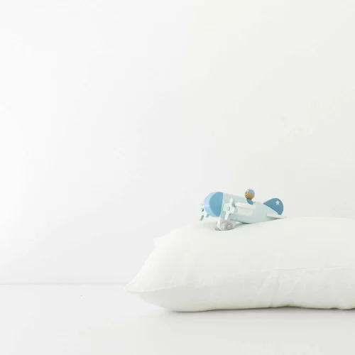 Linen Tales dječja bijela lanena jastučnica Nature 40 x 45 cm