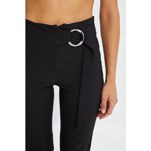 Trendyol Ženske pantalone Detailed braon Cene