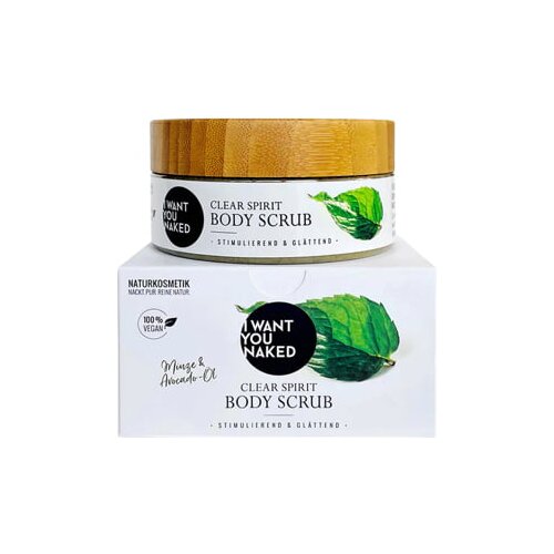 I WANT YOU NAKED clear spirit body scrub Cijene