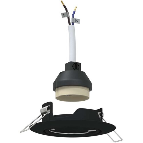  Svjetiljke Set od 24 Crna Plastika 9 cm Moderna Slike