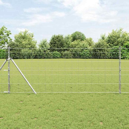 vidaXL polje ograja 1x50 m pocinkano jeklo Cene