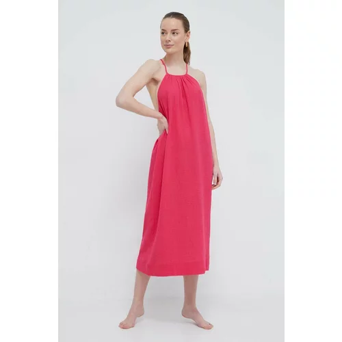 Chantelle Pamučna haljina za plažu boja: ružičasta