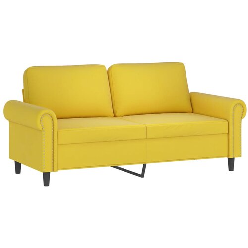 vidaXL Dvosjed žuti 140 cm baršunasti Cijene