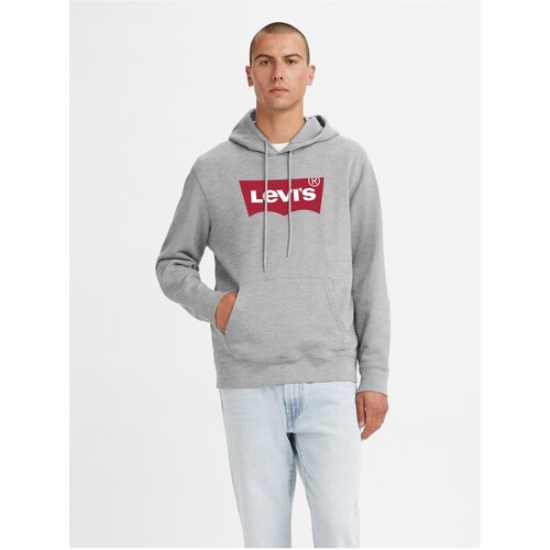 Levi's Levi&#39;s Light Grey Men&#39;s Sweatshirt® - Mens Cene