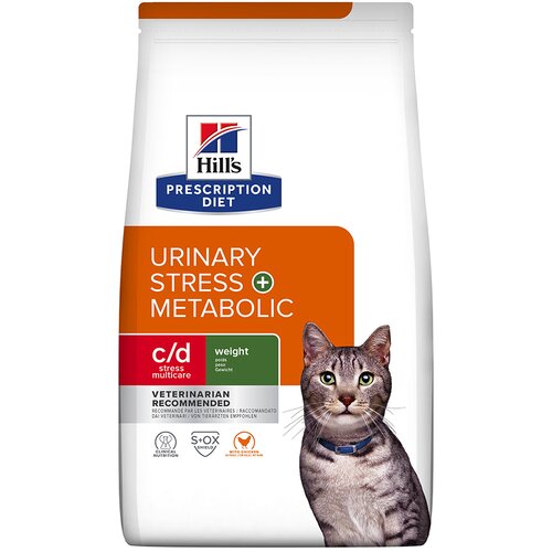 Hill’s Hill's Prescription Diet C/D Urinary Stress Metabolic Dijetalna hrana za mačke, 1.5kg Cene