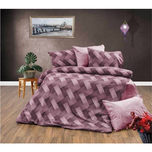  posteljina za bračni krevet tamno roze Cene