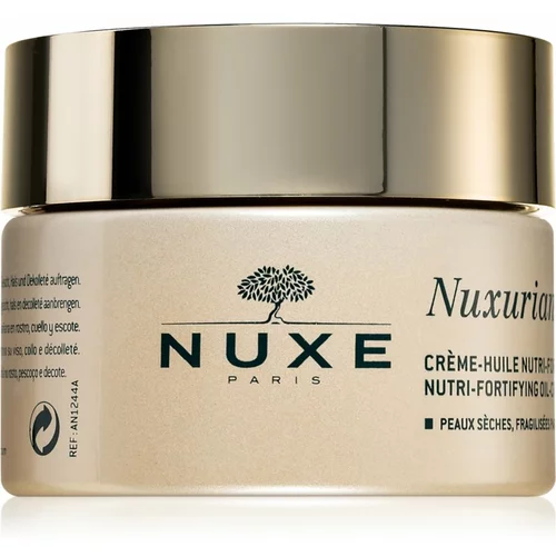 Nuxe nuxuriance gold nutri-fortifying oil-cream regeneracijska krema proti staranju za suho kožo 50 ml za ženske