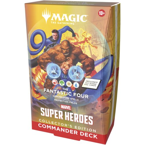 MAGIC TCG Magic: The Gathering: Marvel Super Heroes &amp;ndash; Collector Deck Display (4 Decks) Slike