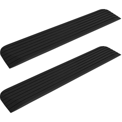 vidaXL Klančina za prag 2 kosa 110x21x2,5 cm guma Cene