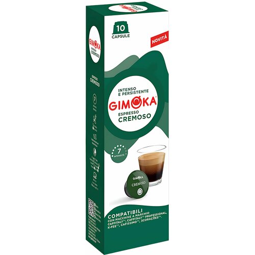 GIMOKA Espresso Cremoso 10/1 | Caffitaly Kapsule Cene