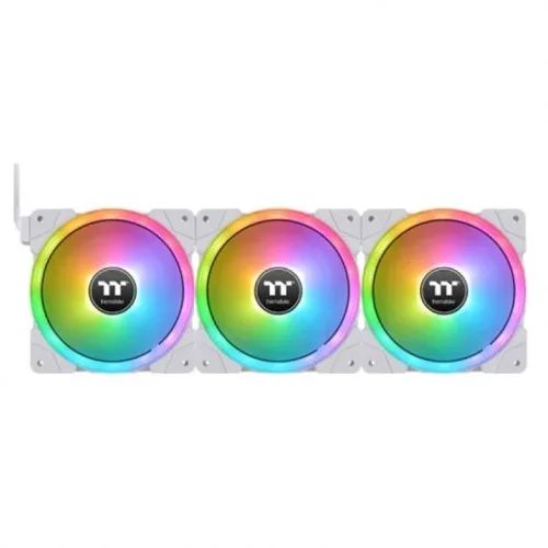 Thermaltake Paket ventilatorjev Swafan Ex14 Rgb s 3 140 mm belimi ventilatorji, (21408781)