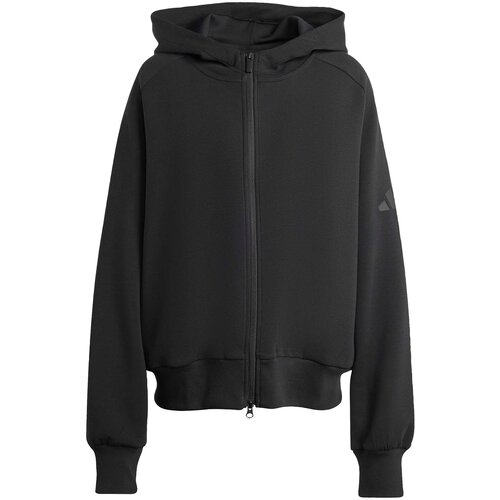 Adidas &Scaron;portna jopa na zadrgo črna Cene