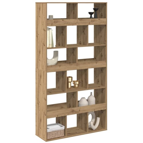  Regal za knjige boja hrasta 100x33x187,5 cm konstruirano drvo Slike