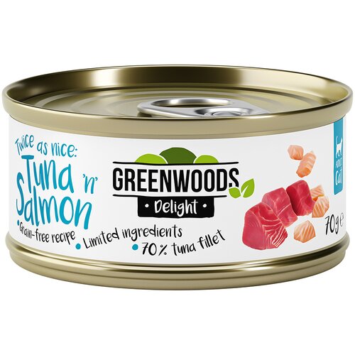 Greenwoods Delight filet tune s lososom 24 x 70 g Cijene