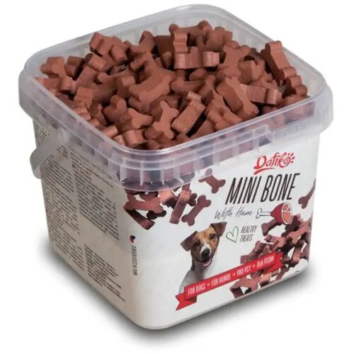 Dafiko Mini Bones Ham 580g – Poslastice za pse sa ukusom šunke Cene