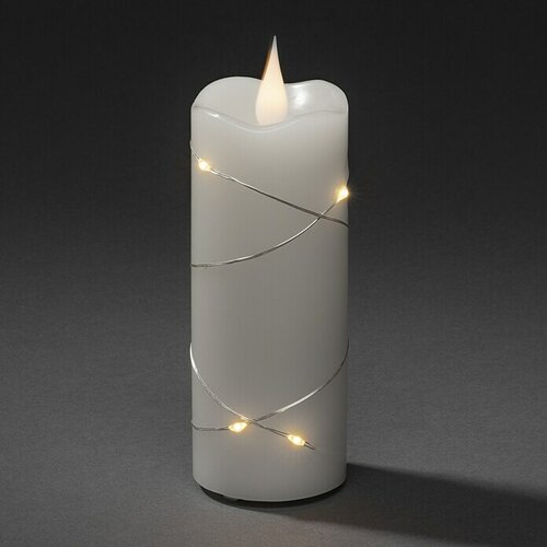 Konstsmide Božićne LED svijeće (&amp;Oslash; x V: 5 x 12,7 cm, Boja svjetla: Topla bijela, 7 Kom.) Slike