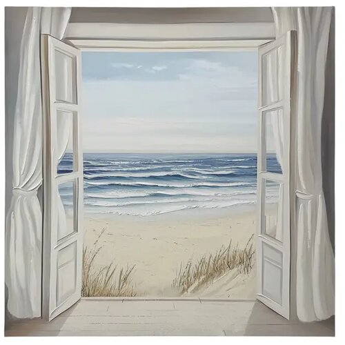 STIL Slika na platnu prozor 80x80 cm Cijene