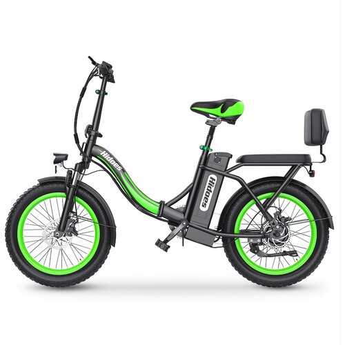 Hidoes Zložljivo električno kolo C1 z zadnjim sedežem, 750 W 48 V 13 Ah, 20" debela pnevmatika, (21960297) Cene