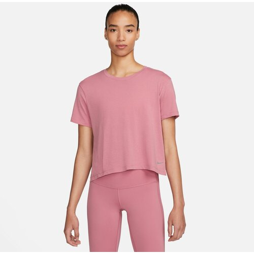 Nike W NY DF S/S TOP, ženska majica za fitnes, pink DM7025 Slike