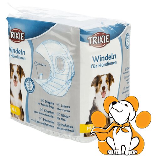 Trixie diapers Female, Pelene Za Ženke - 12 Komada, 38-56cm, L Cene
