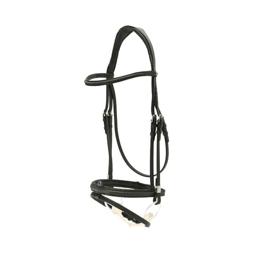  Uzda 2700 Pro-Jump, angleško-kombinirana z zapenjanjem Slide&Lock, črna/črna - Full Cene