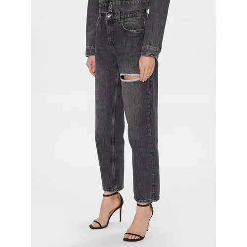 Liu Jo Jeans hlače UA4118 D4891 Siva Straight Leg