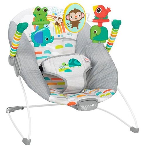 Kids II Bright Starts Playful Paradise ležaljka sa vibracijom za bebe Slike