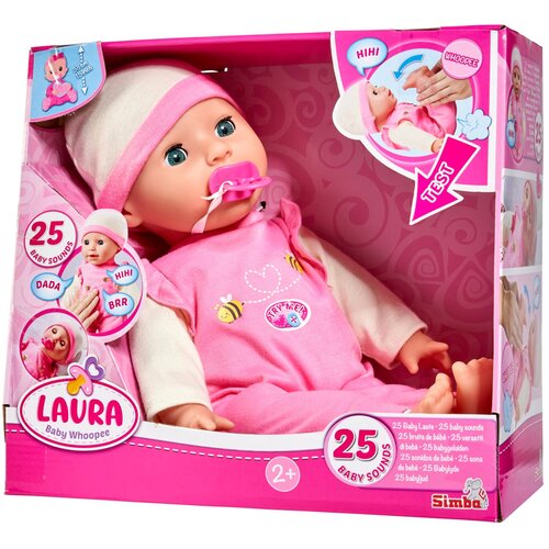 Simba Toys Laura Baby Whoopee lutka za igru - Slike