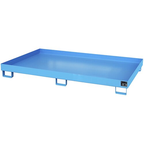 eurokraft pro regalna talna kadica, prestrezna prostornina 240 l, dxšxv 2150 x 1300 x 225 mm, brez mrežaste rešetke, modro lakirana Cene
