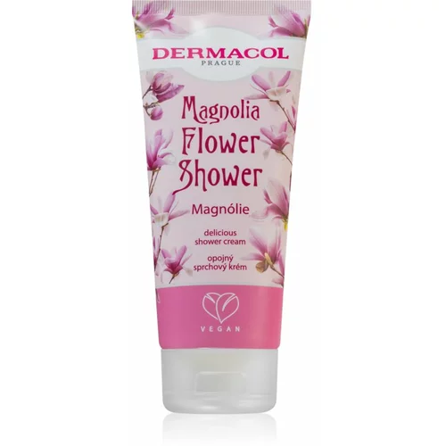 Dermacol Flower Care Magnolia nježna krema za tuširanje s mirisom cvijeća 200 ml