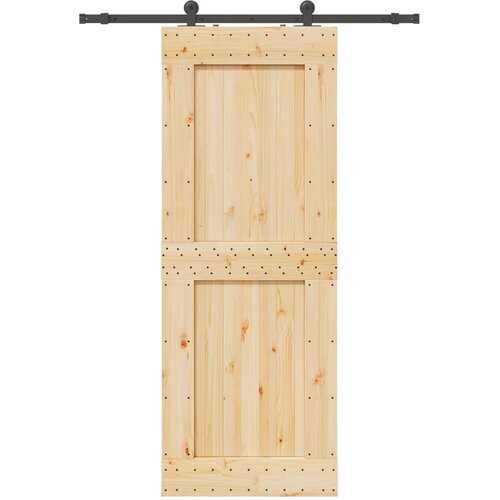  Klizna vrata NARVIK Prirodna i crna 85 x 210 cm (152,5 cm) Slike