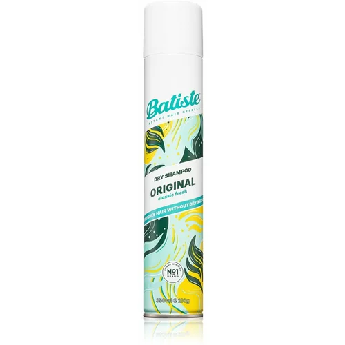 Batiste Original suhi šampon za upijanje prekomjernog lučenja sebuma i osvježenje kose 350 ml