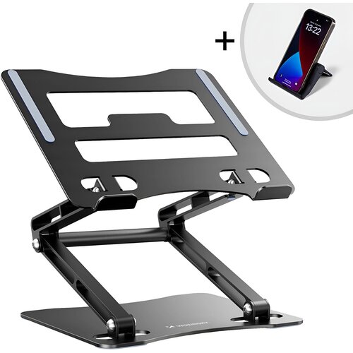 Wozinsky ALUMINIJASTO STOJALO ZA PRENOSNIK WRS-CPY75DSB ZA PAMETNI TELEFON ČRNO, (22069290) Cene
