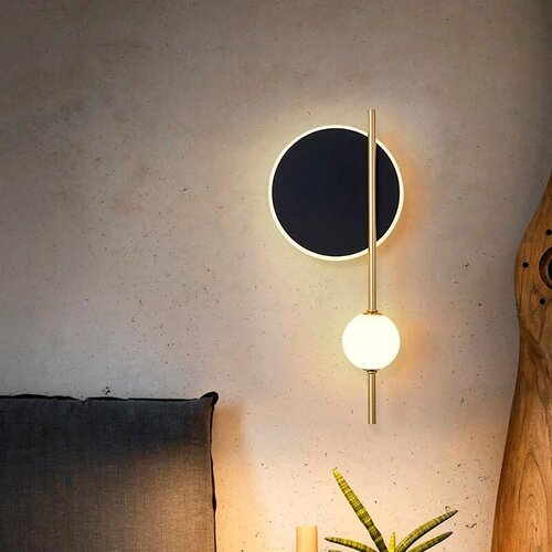 Opviq L1119 - Black Black Wall Lamp Cene