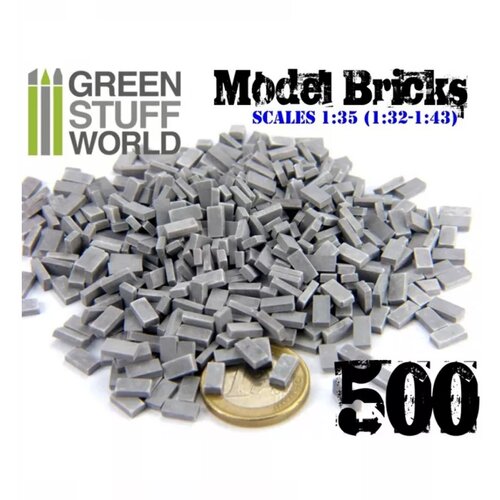 Green Stuff World model bricks - grey x500 Slike
