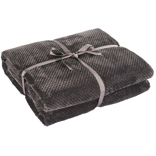 DecoKing Temno siva odeja iz mikrovlaken Henry, 240 x 220 cm Slike
