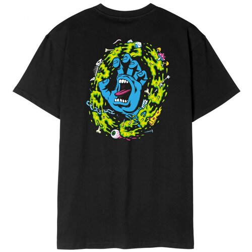 Santa Cruz Slime scream t-shirt Crna Cijene