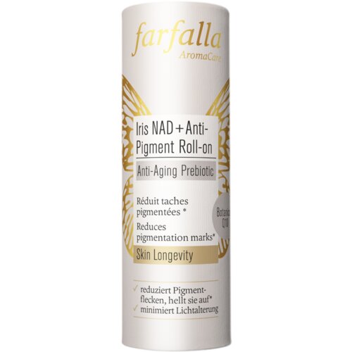 farfalla Prebiotik proti staranju Iris NAD+ Anti-Pigment Roll-On - 10 ml Cene