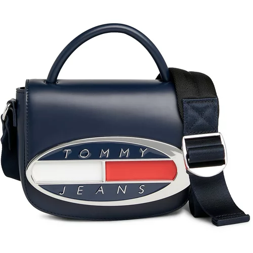 Tommy Jeans Torba za čez ramo modra / mešane barve