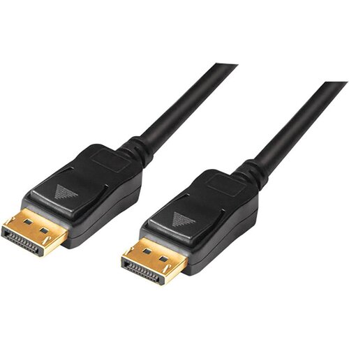 Logilink DisplayPort priključni kabel DisplayPort vtič\, DisplayPort vtič 20.00 m črna CV0114 DisplayPort kabel, (20420992) Cene