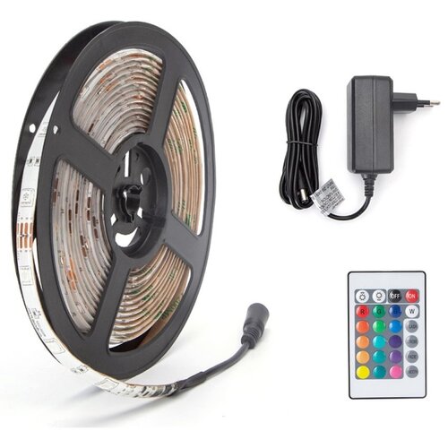 Aigostar led rgb prigu&amp;scaron;iva traka 5m LED/24W/12/230V IP65 + daljinski upravljač Slike