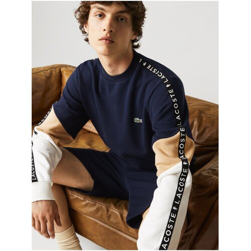 Lacoste tonal tape crew sweatshirt 2025