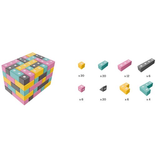  Set BUILDER 94 - magnetni blokovi za slaganje Slike