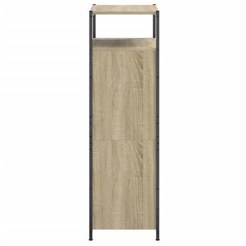  za cipele boja hrasta 60x34x112 cm konstruirano drvo Slike