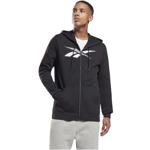 Reebok Puloverji M NSW CLUB HOODIE FZ BB Črna Cene