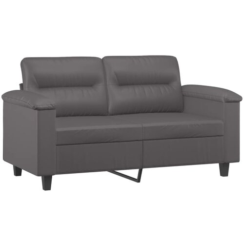 Maison Chic Dvosed kavč - Sofa - Kanape siva 120 cm umetno usnje, (21727223) Slike