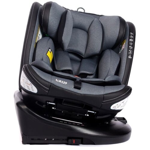 Baby Bear Origin BBO Auto Sedi&amp;scaron;te I-Size Cruser Plus (FR06) Isofix - Light Grey Slike