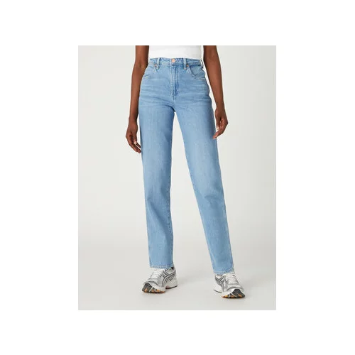 Wrangler Jeans hlače W27M3833O Modra Boyfriend Fit