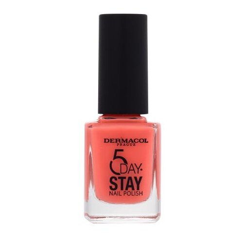 Dermacol 5 Day Stay dugotrajni lak za nokte 11 ml Nijansa 60 coral island Slike