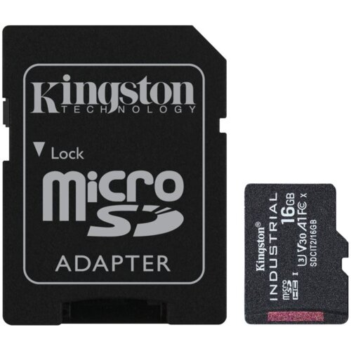 Kingston Technology Industrial 16 GB MicroSDHC UHS-I 10.razred Cene